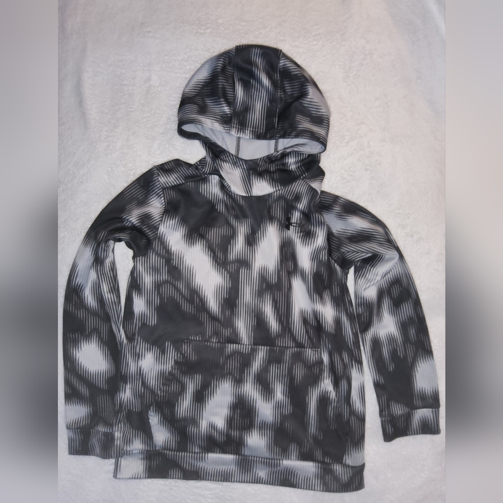 Under Armour Black and White Kids Hoodie
